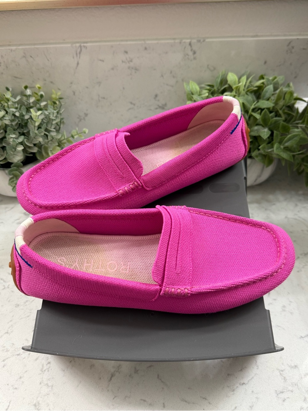 Rothy’s The Daily Driver Slip-On Loafers Flats Dragonfly Comfort Transitional 8